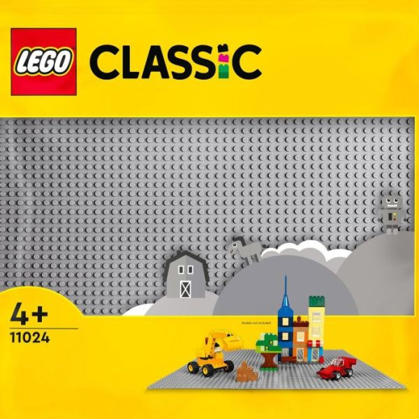 Lego | Classic Graue Bauplatte