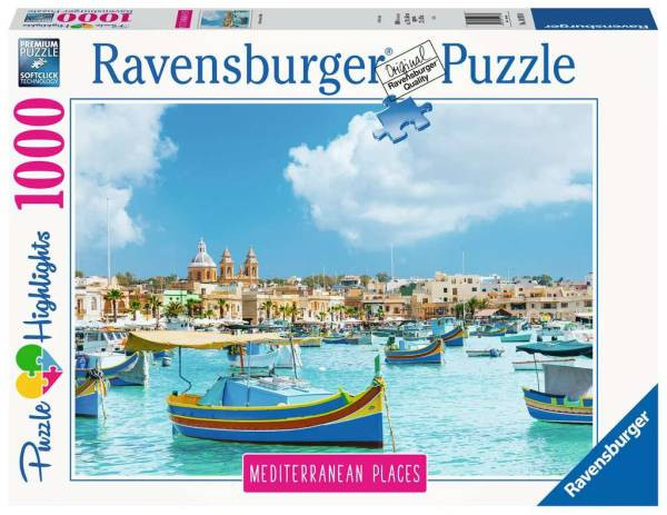Ravensburger Puzzle | Mediterranean Malta | 1000 Teile