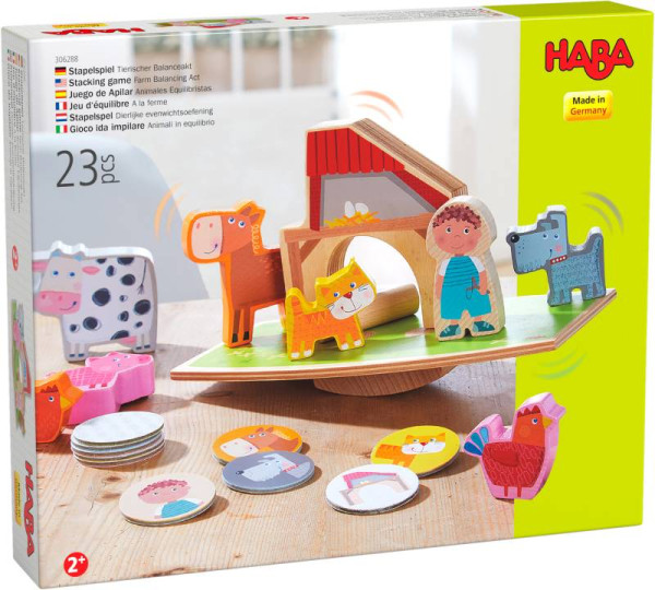 HABA | Stapelspiel Tierischer Balanceakt | 306288