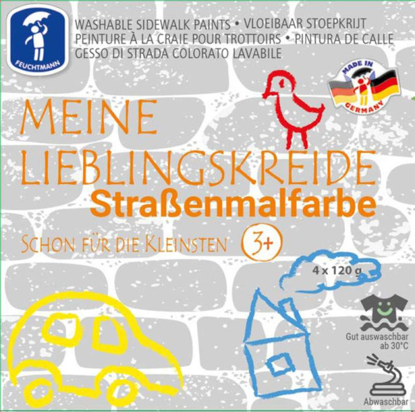 Feuchtmann | Meine Lieblingskreide Straßenmalfarbe | 657.5005