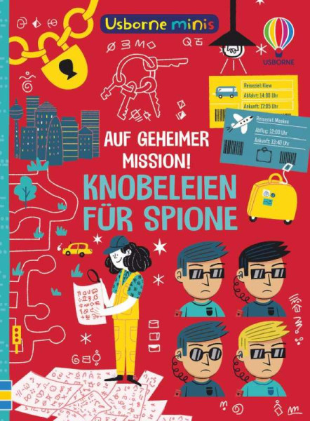 Usborne | Usborne Minis: Auf geheimer Mission! Knobeleien für Spione | Smith, Sam