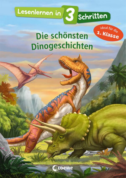 Loewe | Lesenlernen in 3 Schritten - Die schönsten Dinogeschichten | 