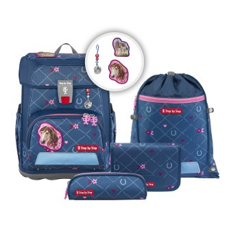 HAMA | CLOUD Schulranzen-Set "Horse Lima", 5-teilig | 213212