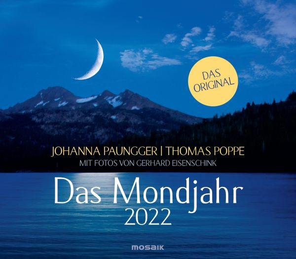 Mosaik | Das Mondjahr 2022 | Paungger, Johanna; Poppe, Thomas