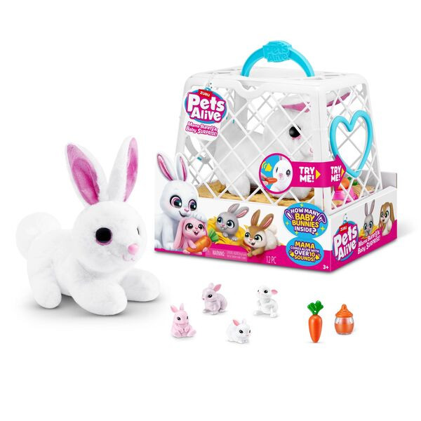 Zuru | Pets Alive - Mama & Baby Surprise Bunny | 9554