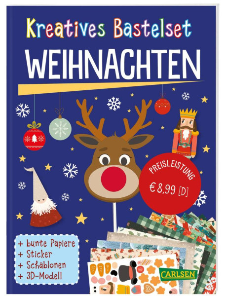Carlsen | Kreatives Bastelset: Weihnachten | Poitier, Anton
