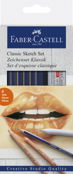 Faber-Castell | Zeichenset-Klassik | Classic Sketch Set