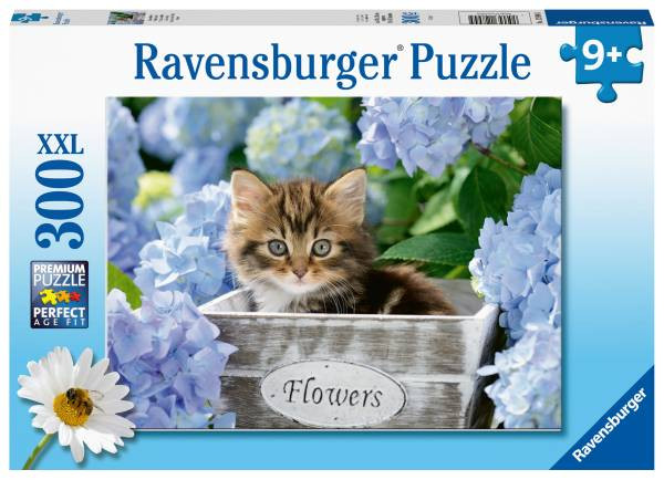 Ravensburger Puzzle | Kleine Katze | 300 Teile