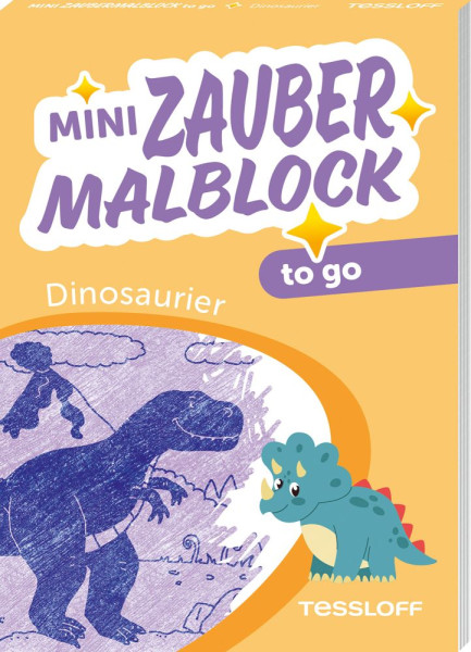 Tessloff Verlag Ragnar Tessloff GmbH & Co. KG | Mini Zaubermalblock to go. Dinosaurier | 
