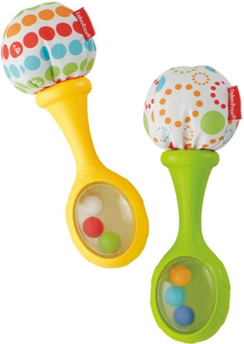 Mattel Fisher-Price: Babys Rumba-Rasseln