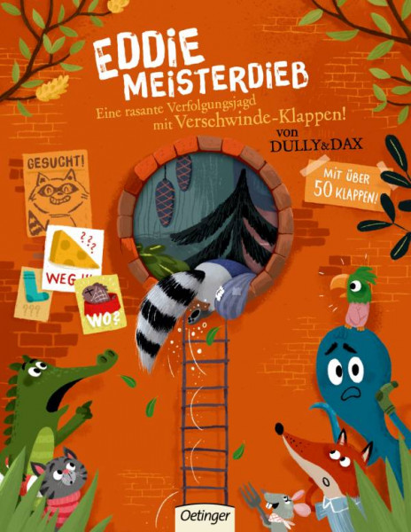 Oetinger | Eddie Meisterdieb. Eine rasante Verfolgungsjagd mit Verschwinde-Klappen!