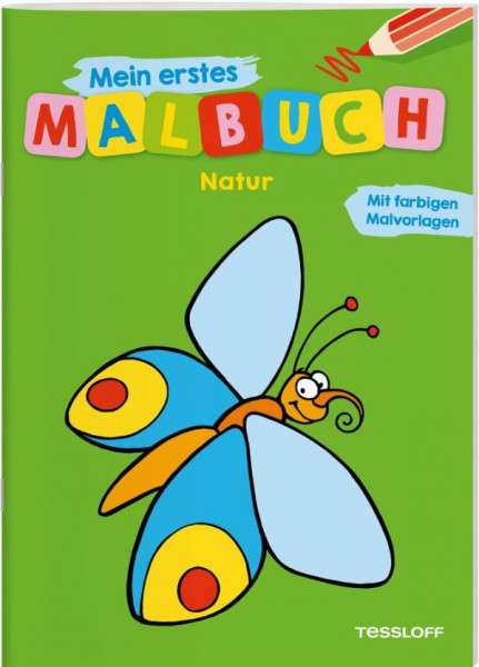 Tessloff Verlag | Mein erstes Malbuch Natur