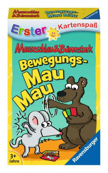 Ravensburger | Mauseschlau&Bärenstark Bewegungs-Mau Mau