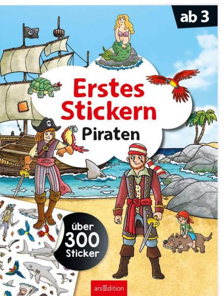 arsEdition | Erstes Stickern Piraten