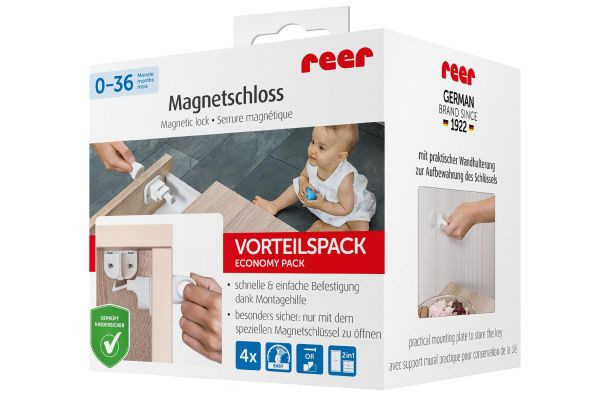 REER Magnetschloss | Vorteilspack 4 Stück