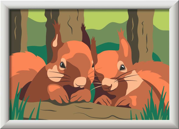 Ravensburger | Kuschelnde Eichhörnchen | 25882