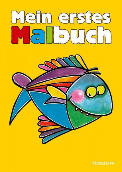 Tessloff | Mein erstes Malbuch (gelb)