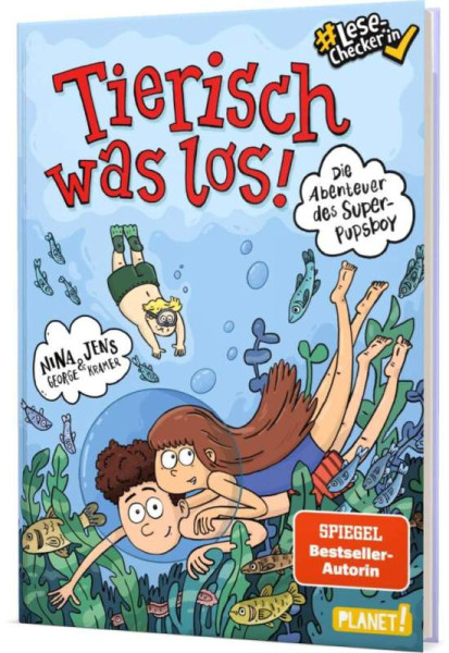Planet! in der Thienemann-Esslinger Verlag GmbH | Die Abenteuer des Super-Pupsboy 2: Tierisch was los! | George, Nina; Kramer, Jens J.