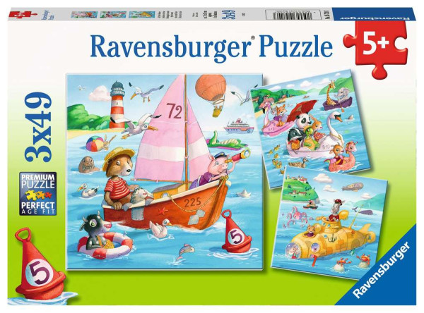 Ravensburger | AT Wasserfahrzeuge 3x49p | 5720