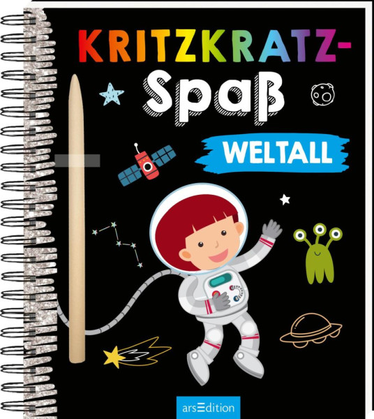 arsEdition | Kritzkratz-Spaß Weltall | 