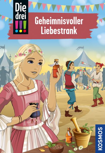 Kosmos | Die drei !!!, 87, Geheimnisvoller Liebestrank