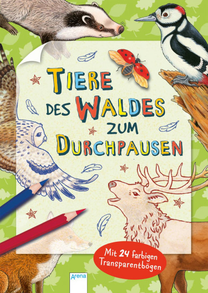 Arena | Tiere des Waldes zum Durchpausen