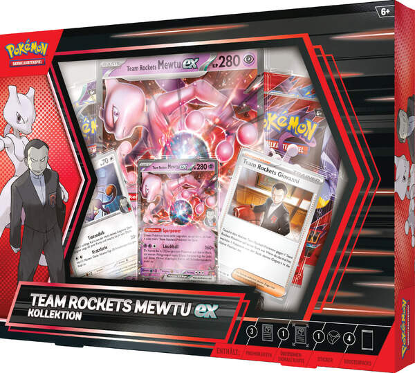 Amigo | Pokemon Team Rockets Mewtu-ex Kollektion | 41094