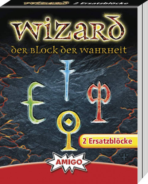 Amigo | Wizard Ersatzblöcke (2 Stk)