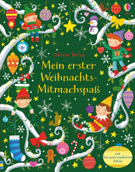 Usborne | Mein erster Weihnachts-Mitmachspaß