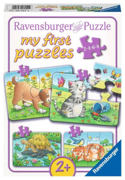 Ravensburger my first puzzles | Niedliche Haustiere