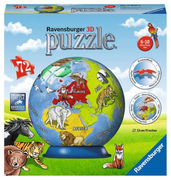 Ravensburger 3D Puzzle Ball | Kindererde | 11840