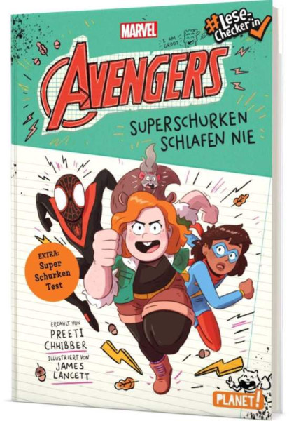 Planet! in der Thienemann-Esslinger Verlag GmbH | Avengers 2: Superschurken schlafen nie | Chhibber, Preeti