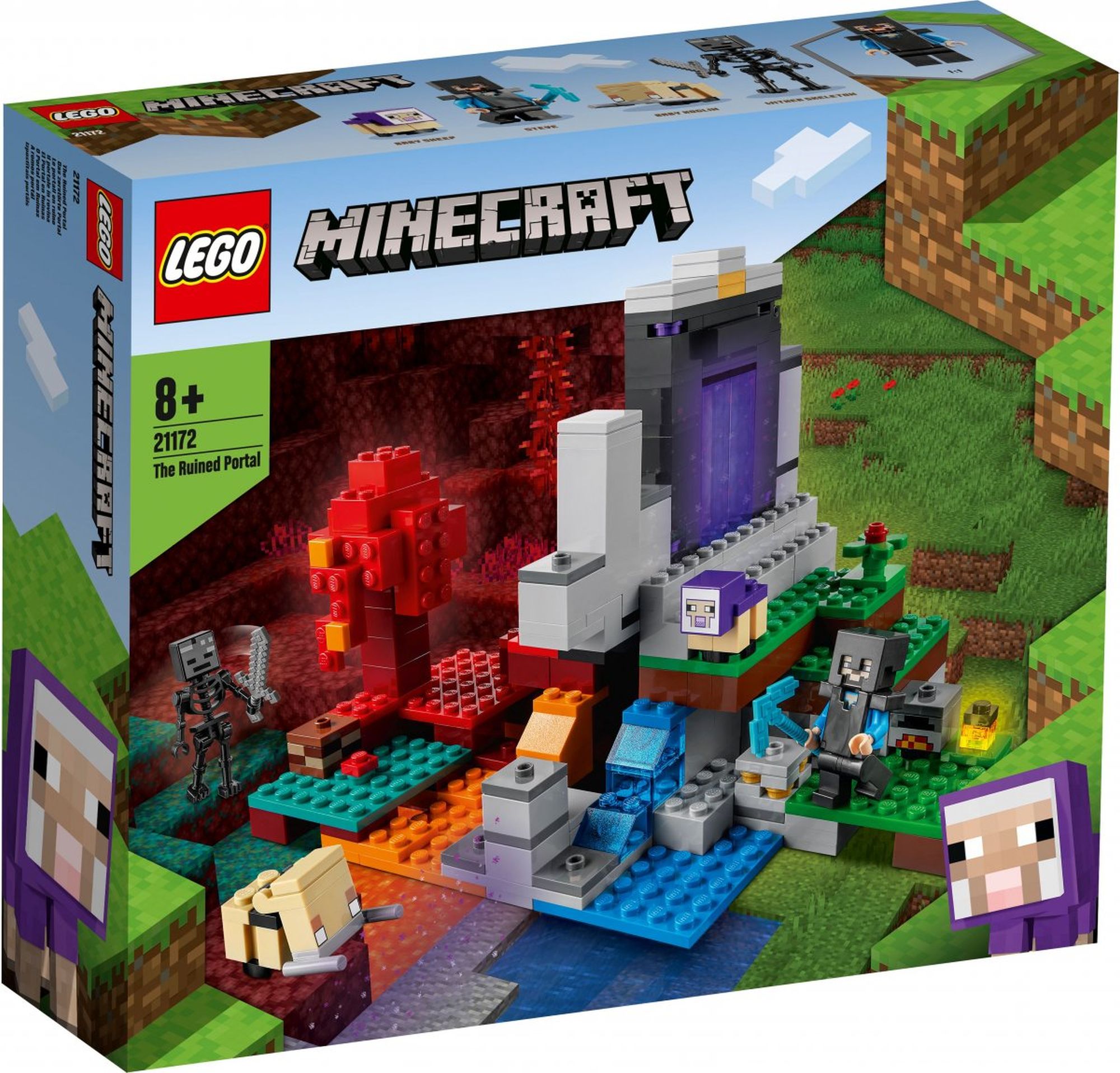 LEGO® | Minecraft# Das zerstörte Portal | 21172 | german-toys.com