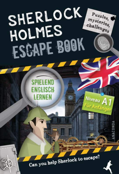 Sherlock Holmes Escape Book Spielend Englisch lernen A1