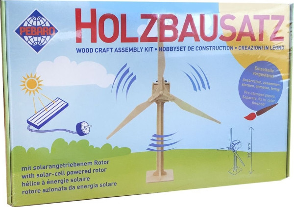Bausch | Holzb. SOLAR Windrad 16 Teile | 834/2