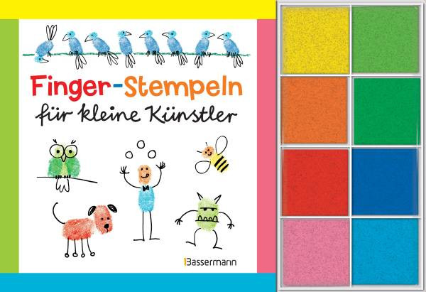 Random House | Fingerstempeln für kleine Künstler-Set | 674-13347