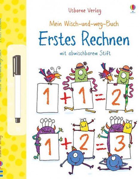 Usborne | Mein Wisch-und-weg-Buch: Erstes Rechnen