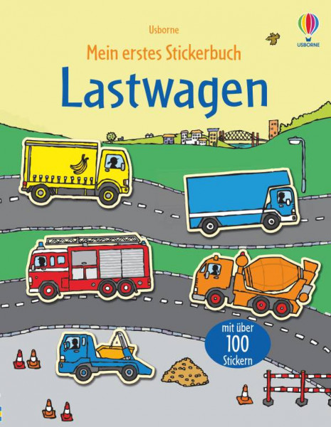 Usborne | Mein erstes Stickerbuch: Lastwagen