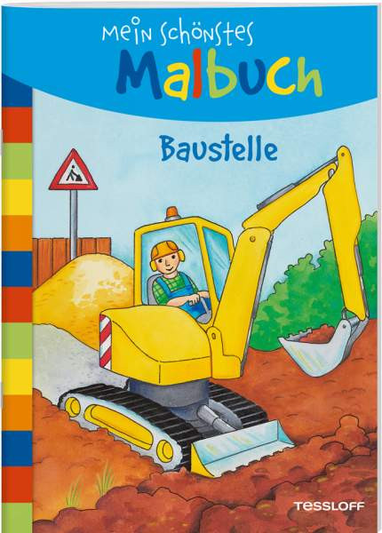  | Mein schönstes Malbuch Baustelle | 64208