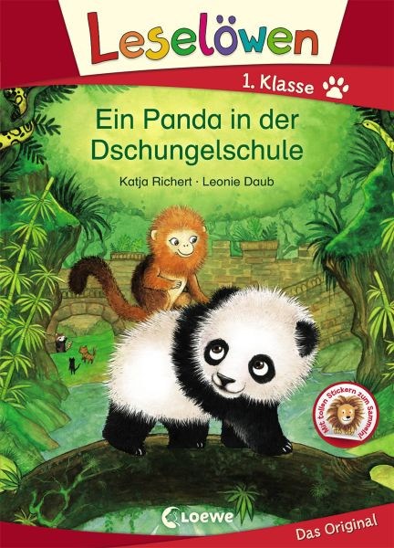 Loewe | Leselöwen 1. Klasse - Ein Panda in der Dschungelschule