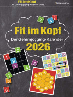 Bassermann | Fit im Kopf - der Gehirnjogging-Kalender 2026. Jeden Tag Denksport mit dem beliebten Abreißkalender | Krüger, Eberhard