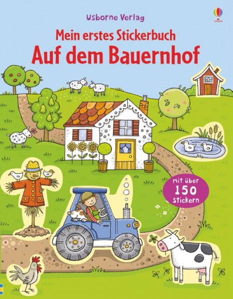 Usborne | Mein erstes Stickerbuch: Auf dem Bauernhof