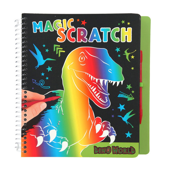 Dino World | Magic Scratch Book