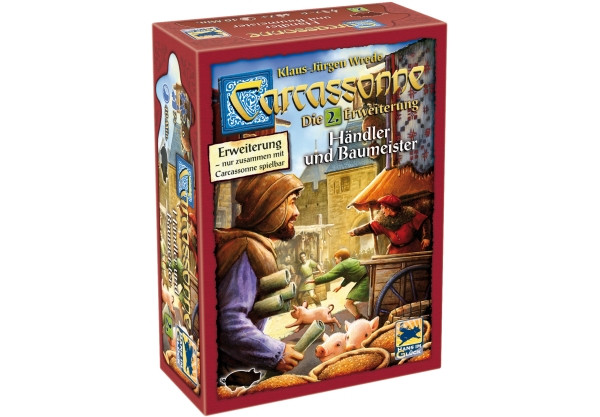 Asmodee | Carcassonne 2 Händler & Baumeister | HIGD0102