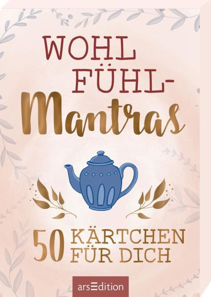 arsEdition | Wohlfühlmantras. 50 Kärtchen für dich