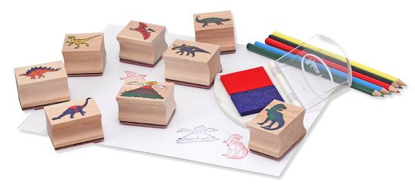 Melissa & Doug | Dinosaurier-Stempelset