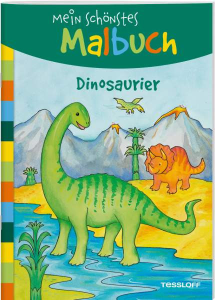   | Mein schönstes Malbuch Dinosaurier | 64209