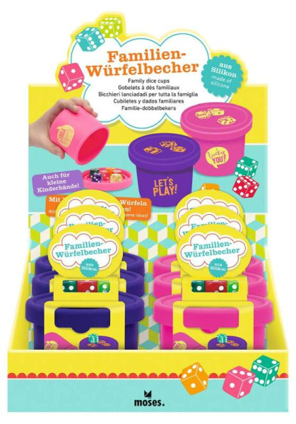 moses | Familien-Würfelbecher  | 38270