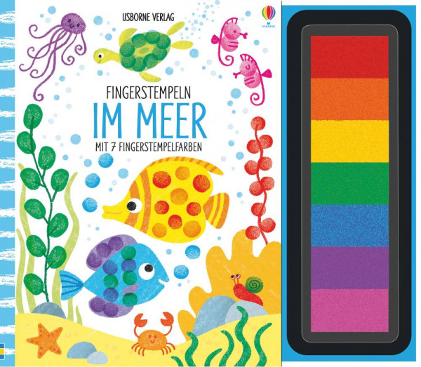 Usborne | Fingerstempeln: Im Meer