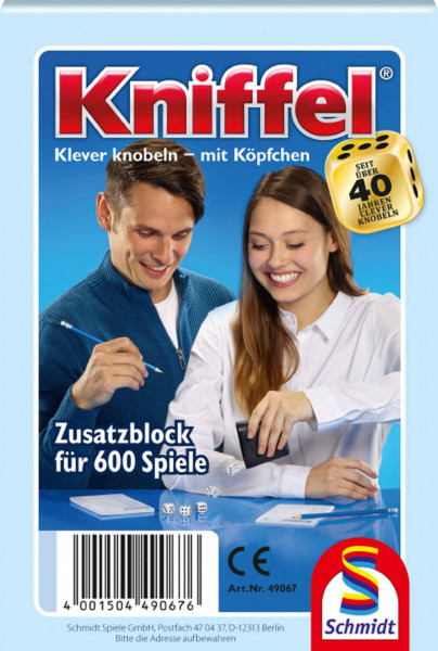 Schmidt Spiele | Kniffelblock